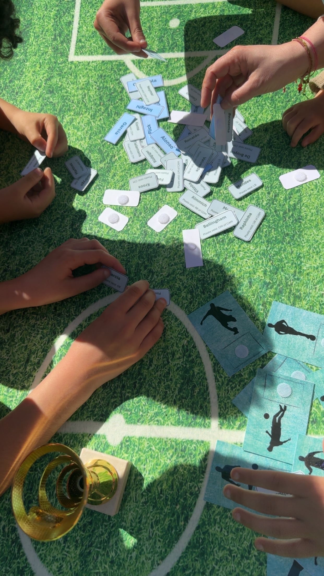 Voetbal Pretbox in beeld